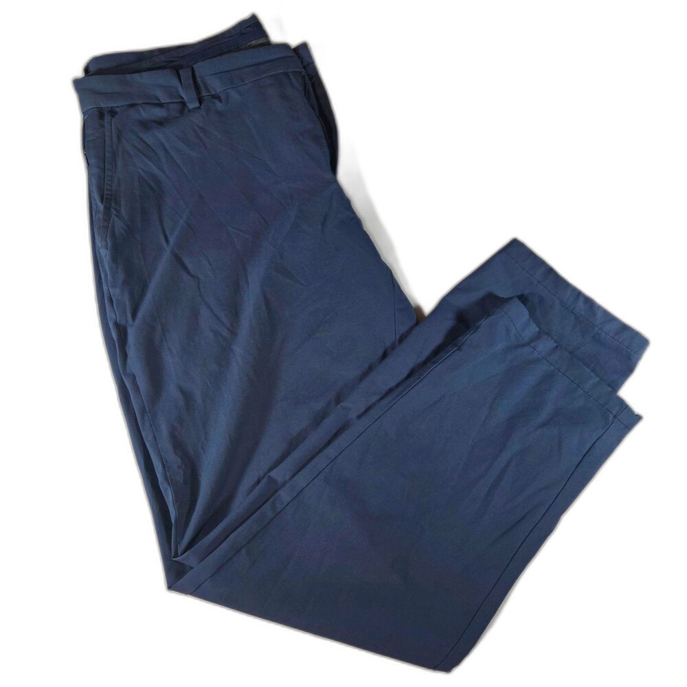 Vineyard Vines On The Go Men's Navy Blue Straight Leg Ripstop Stretch 36W